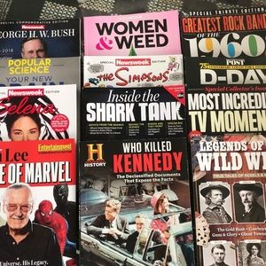 Brand New Magazines and Books!